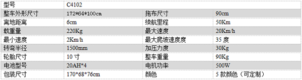 电动措美尘推车C4102